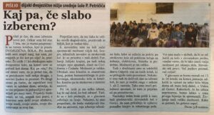 Kaj pa, če slabo izberem?